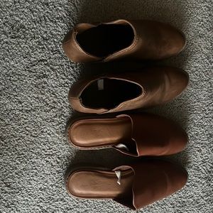 Target booties and slip on mules